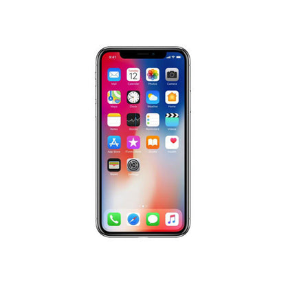 Apple iPhone X (Silver, Black) (256 GB) (Pre-Owned)