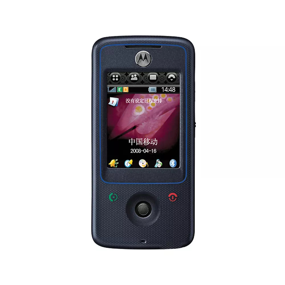 (Open Box Condition) Motorola Yuva A810, Touch Screen Phone With 3.5MM Headphone Jack (White, Black) (With Retail Box) (60 Days Warranty)