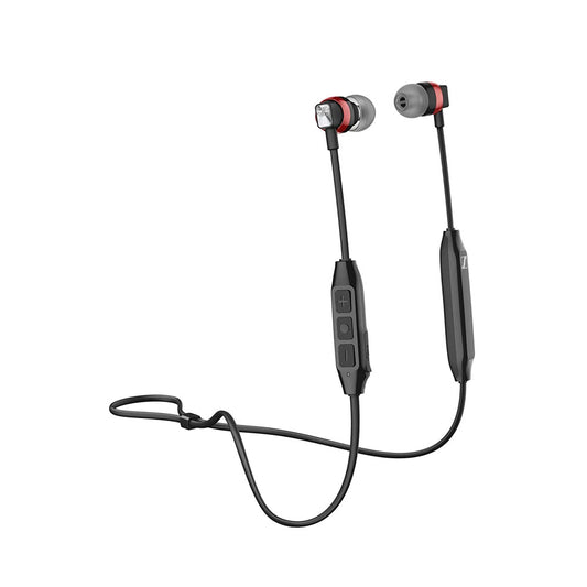 (Open Box Condition) Sennheiser CX 120BT Neckband Bluetooth Earphones (Black and Red) (90 Days Warranty)