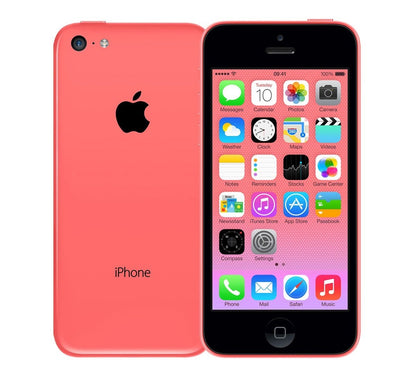 (Pre-Owned, Excellent) Apple iPhone 5C (32GB) (Pink) (120 Days Warranty) + Apple EarPods