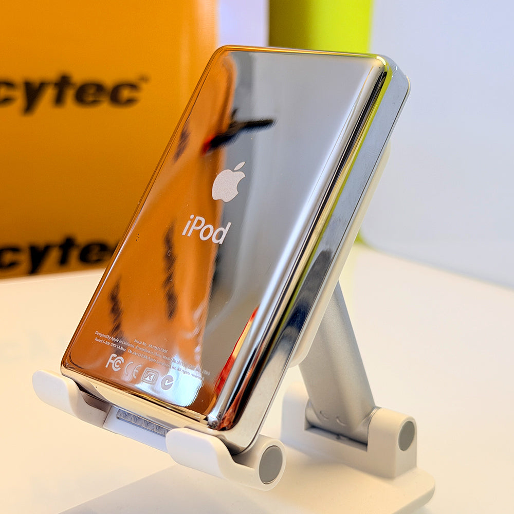 (Open Box Condition) Apple iPod Classic 6th Generation 160GB (Custom Silver and Black Color) + Apple EarPods (150 Days Warranty)