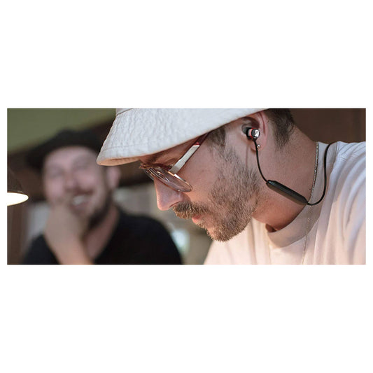 (Open Box Condition) Sennheiser CX 120BT Neckband Bluetooth Earphones (Black and Red) (90 Days Warranty)