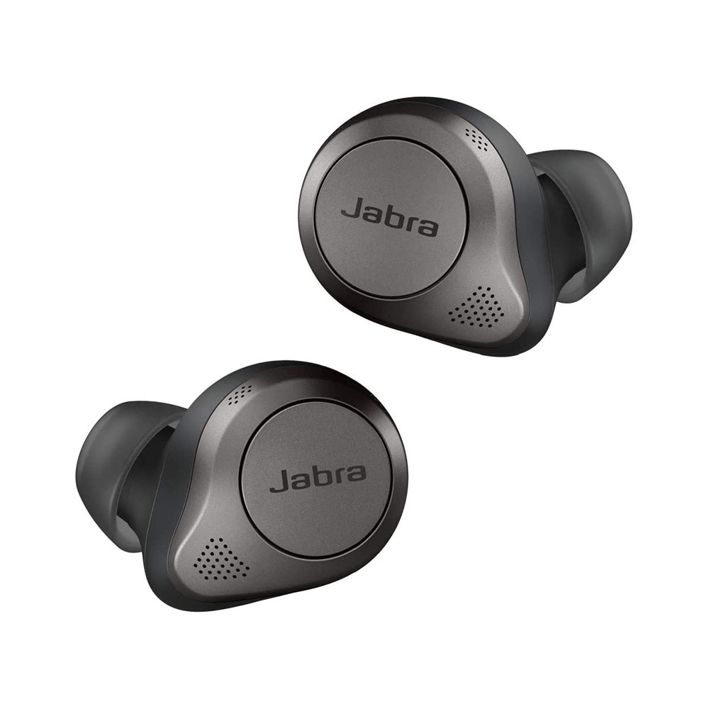 (Open Box Condition) Jabra Elite 85t True Wireless Earbuds- Advanced Active Noise Cancellation with Long Battery Life and Powerful Speakers, Wireless Charging Case (Titanium Black, Copper) (60 Days Warranty)