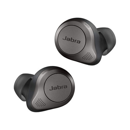 (Open Box Condition) Jabra Elite 85t True Wireless Earbuds- Advanced Active Noise Cancellation with Long Battery Life and Powerful Speakers, Wireless Charging Case (Titanium Black, Copper) (60 Days Warranty)