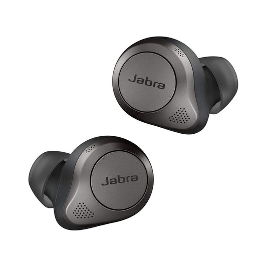 (Open Box Condition) Jabra Elite 85t True Wireless Earbuds- Advanced Active Noise Cancellation with Long Battery Life and Powerful Speakers, Wireless Charging Case (Titanium Black, Copper) (60 Days Warranty)
