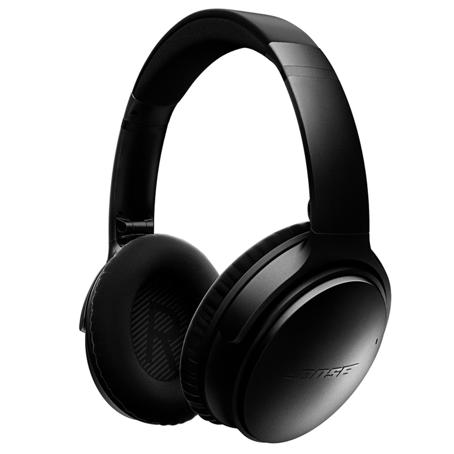 (Pre-Owned, Fair) Bose QuietComfort 35 (QC 35) Wireless Bluetooth Headphones With ANC (Active Noise Cancellation) (Silver, Black) (With New Headband and Ear Cushion)