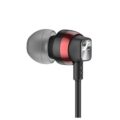 (Open Box Condition) Sennheiser CX 120BT Neckband Bluetooth Earphones (Black and Red) (90 Days Warranty)