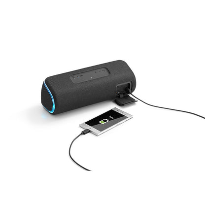 (Pre-Owned, Very Good) Sony SRS-XB41 Wireless Extra Bass Bluetooth Speaker with 24 Hours Battery Life, Party Chain, Party Light, Waterproof, Dustproof, Rustproof, Speaker wih Mic, Loud Audio for Phone Calls (Black) (60 Days Warranty)