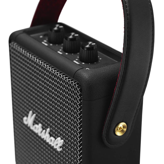 (Open Box Condition) Marshall Stockwell 2/II Wireless Bluetooth Portable Speaker (Black) (90 Days Warranty) (With 3rd Party Strap)