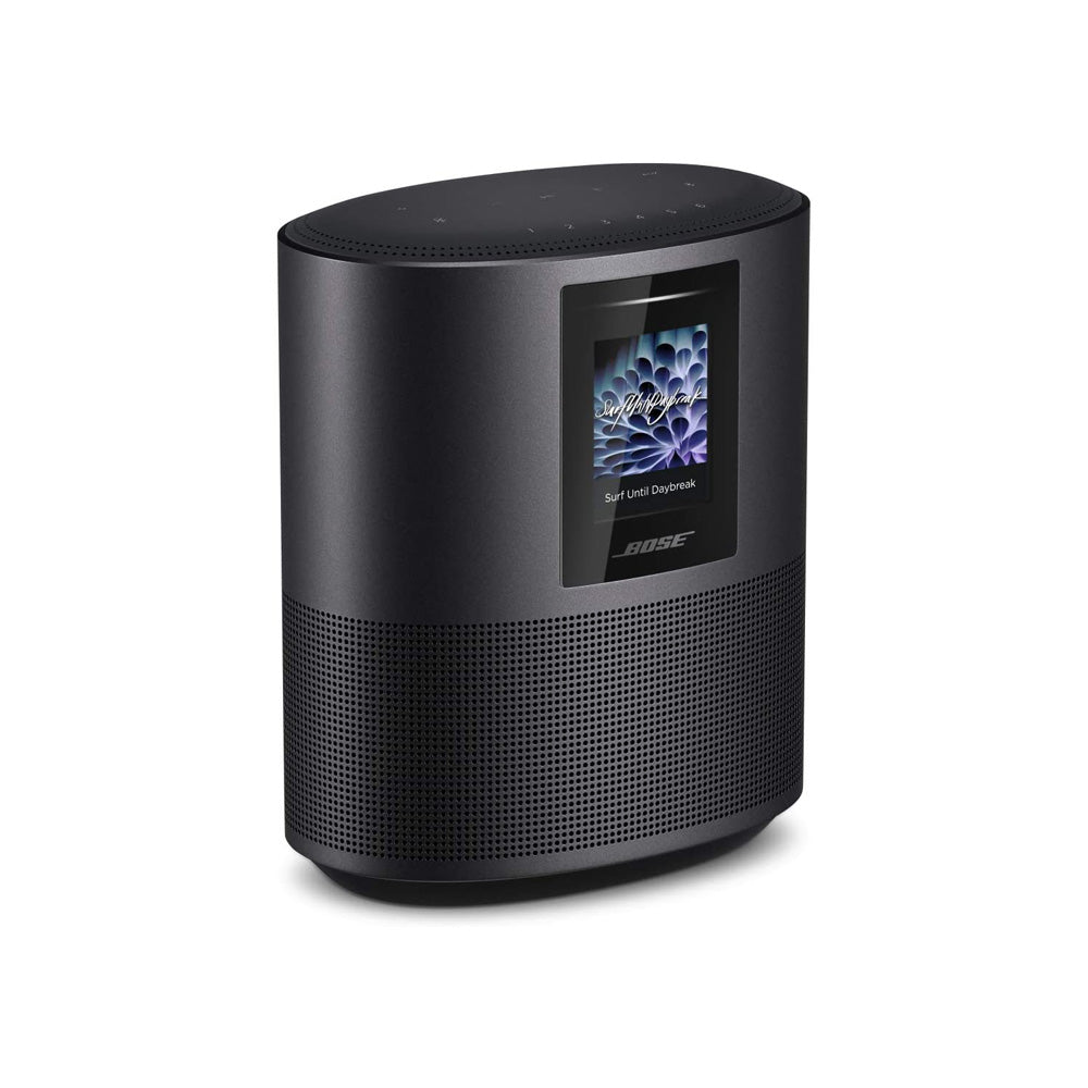 (Pre-Owned, Good) Bose Home Speaker 500 Smart Bluetooth Speaker with Alexa Voice Control Built-In With LCD Display and 360 Degree Sound (Black) (60 Days Warranty)