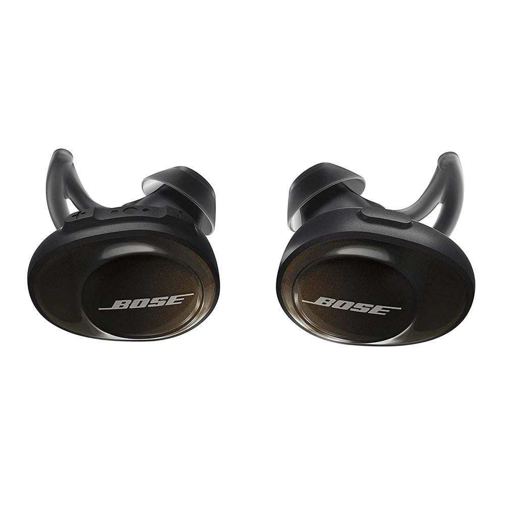 (Open Box) Bose SoundSport Free, True Wireless Earbuds, (Sweatproof Bluetooth Headphones for Workouts and Sports) (Black, Citron) (60 Days Warranty)
