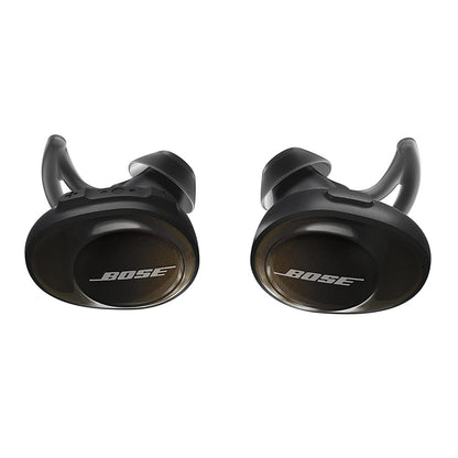 (Open Box) Bose SoundSport Free, True Wireless Earbuds, (Sweatproof Bluetooth Headphones for Workouts and Sports) (Black, Citron) (60 Days Warranty)