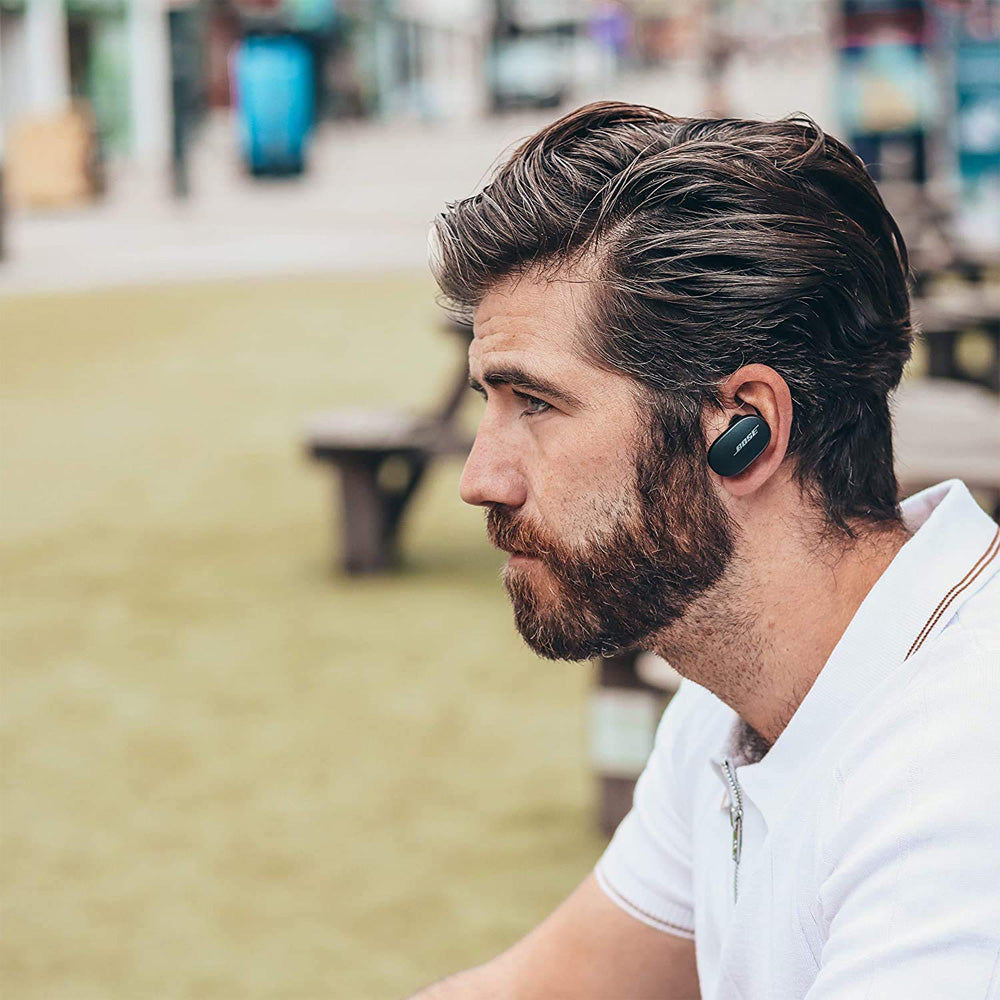 (Pre-Owned, Good) Bose QuietComfort (QC Earbuds) Truly Wireless Bluetooth in Ear Earbuds with ANC and Mic (Black)