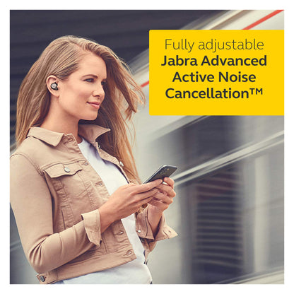 (Open Box Condition) Jabra Elite 85t True Wireless Earbuds- Advanced Active Noise Cancellation with Long Battery Life and Powerful Speakers, Wireless Charging Case (Titanium Black, Copper) (60 Days Warranty)