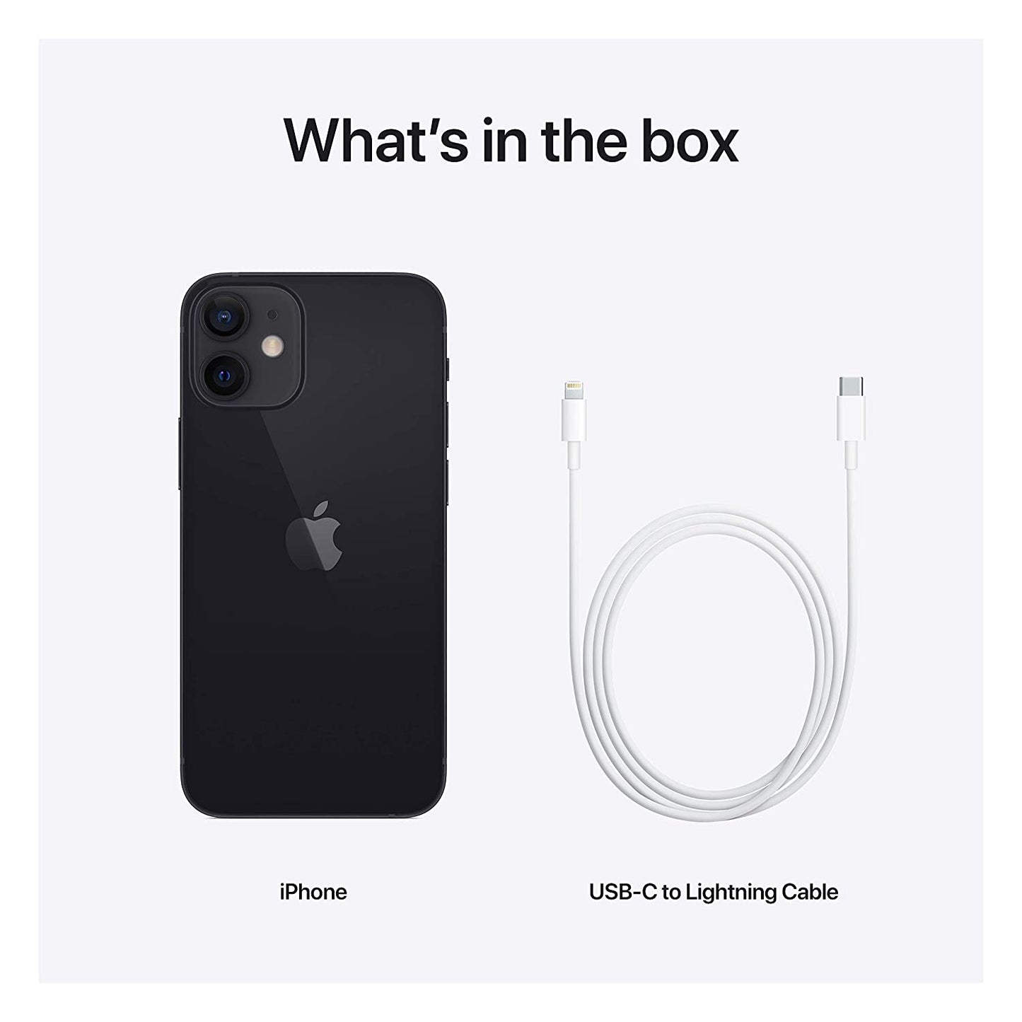 (Pre-Owned) Apple iPhone 12 Mini With 5.4" XDR Super Retina Display, Compact Form Factor (64GB) (Black)