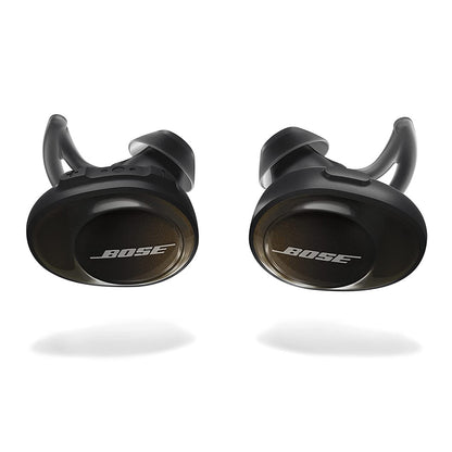(Open Box) Bose SoundSport Free, True Wireless Earbuds, (Sweatproof Bluetooth Headphones for Workouts and Sports) (Black, Citron) (60 Days Warranty)