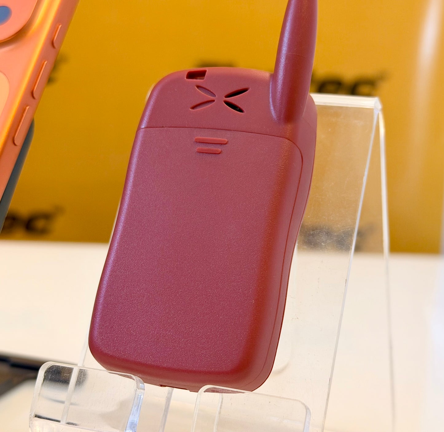 (Open Box Condition) Panasonic A100 Ultra Compact Feature Phone (Red) (90 Days Warranty) (With Original Retail Box)