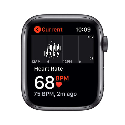 Apple Watch SE (GPS, 40mm) - Space Grey Aluminium Case with Black Sport Band (Open Box)