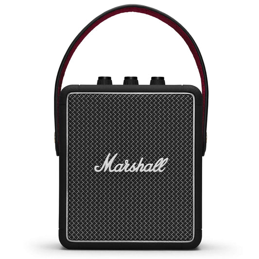 (Open Box Condition) Marshall Stockwell 2/II Wireless Bluetooth Portable Speaker (Black) (90 Days Warranty) (With 3rd Party Strap)