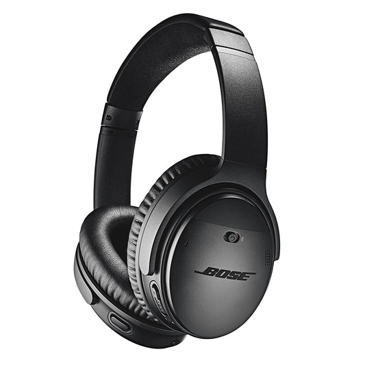 (Pre-Owned, Very Good) Bose QuietComfort 35 II (QC 35 Series 2) Wireless Bluetooth Headphones, Noise Cancelling, with Alexa voice control (Black) (60 Days Warranty)