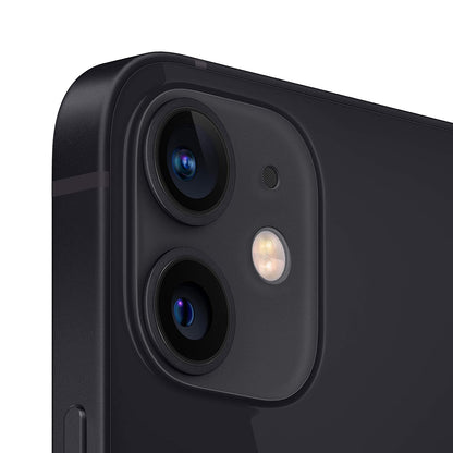 (Pre-Owned) Apple iPhone 12 Mini With 5.4" XDR Super Retina Display, Compact Form Factor (64GB) (Black)
