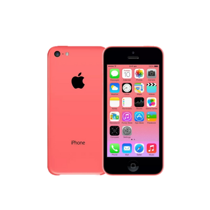 (Pre-Owned, Excellent) Apple iPhone 5C (32GB) (Pink) (120 Days Warranty) + Apple EarPods
