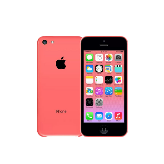 (Pre-Owned, Excellent) Apple iPhone 5C (32GB) (Pink) (120 Days Warranty) + Apple EarPods