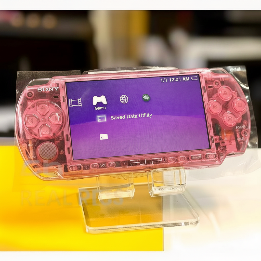(Open Box Condition) Sony PlayStation Portable (PSP 3000) 3004 + 128GB Memory Card With 80+ Premium Games + 2 Battery Packs + Sony In Ear Earphones (6 Months Warranty) (Special Edition)
