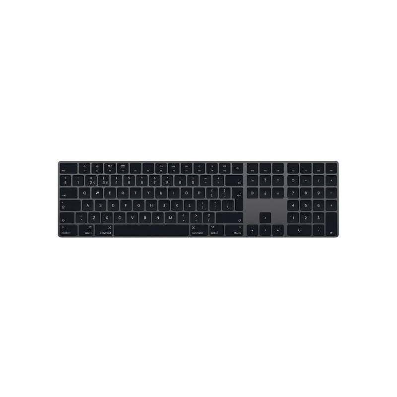 (Pre-Owned, Excellent) Apple Magic Keyboard with Numeric Keypad (Full Size) (Lightning Port) (Space Gray) (90 Days Warranty)