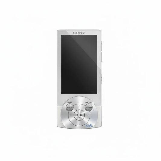 (Pre-Owned, Very Good) Sony Walkman NWZ-A844 Music and Video Player With 2.8" OLED Display (8GB) (FM Radio) (Silver) + Sony In-Ear Earphones + Apple Earpods (120 Days Warranty)