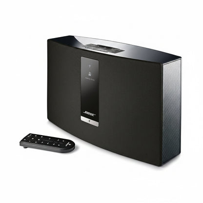 (Pre-Owned, Very Good) Bose SoundTouch 20 Series II Wireless Music System With AirPlay (Black) (90 Days Warranty) + High Quality Bluetooth 5.3 AUX Adapter