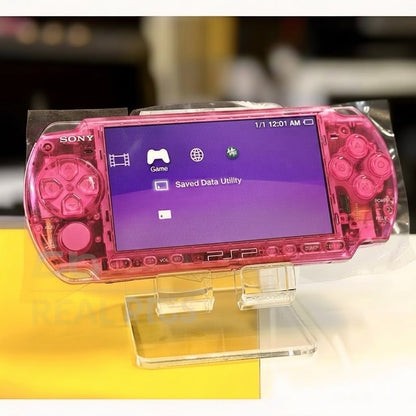 (Open Box Condition) Sony PlayStation Portable (PSP 3000) 3004 + 128GB Memory Card With 80+ Premium Games + 2 Battery Packs + Sony In Ear Earphones (6 Months Warranty) (Special Edition)