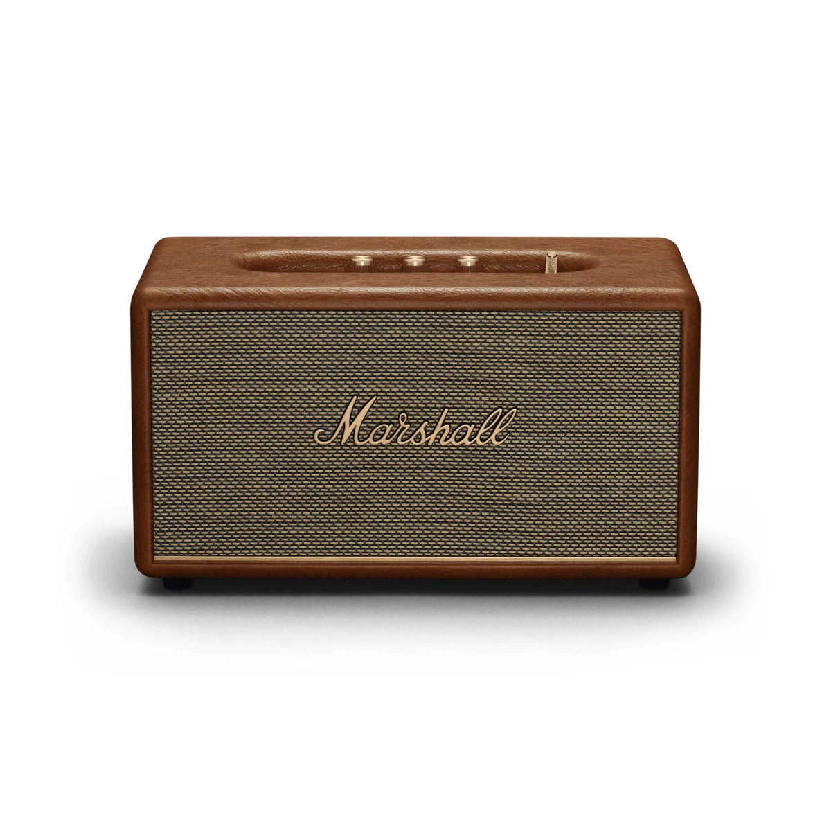 (Pre-Owned, Very Good) Marshall Stanmore III/3 Wireless Bluetooth Home Speaker (Brown) (120 Days Warranty)