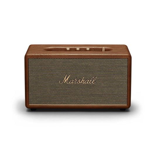(Pre-Owned, Very Good) Marshall Stanmore III/3 Wireless Bluetooth Home Speaker (Brown) (120 Days Warranty)