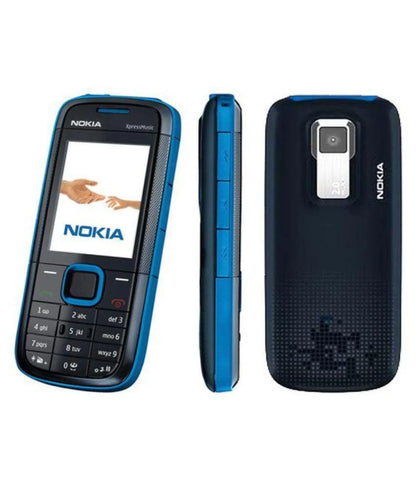 (Pre-Owned, Excellent) Nokia 5130 Xpress Music Phone With Music Keys (Red) (FM Radio) (60 Days Warranty) (With New Housing)