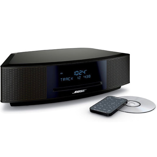 (Pre-Owned, Very Good) Bose Wave SoundTouch IV Music System With Bluetooth, Airplay2, FM and AUX (Gray) (CD not functional) (90 Days Warranty) (Comes With SoundTouch Adapter)