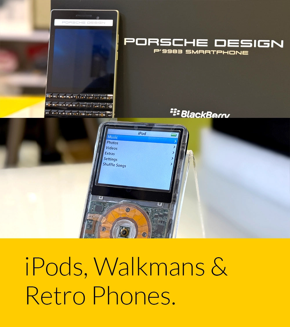 iPods & Retro Phones →