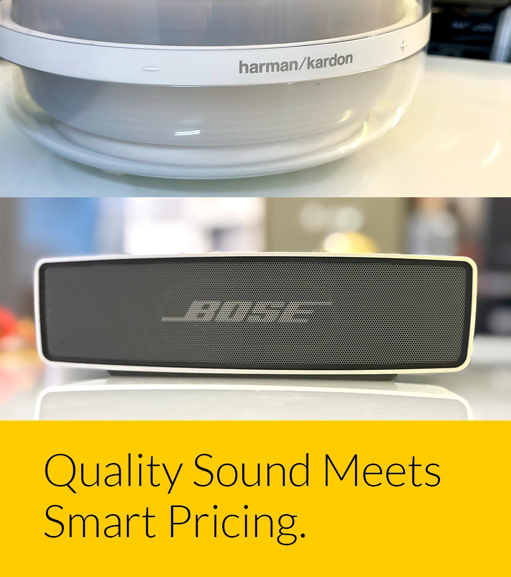 Speakers & Home Theatres →