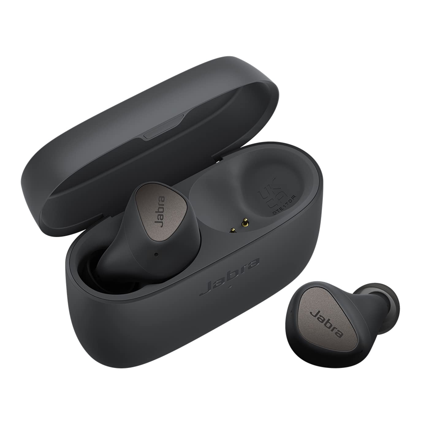 (Pre-Owned, Very Good) Jabra Elite 4 In-Ear Bluetooth True Wireless Ear Buds with Secure Fit, 4 Built-in Microphones, Active Noise Cancellation and Adjustable HearThrough Technology (60 Days Warranty)