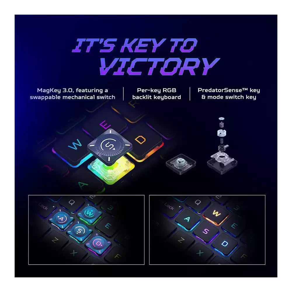 (Pre-Owned, Very Good) Acer Predator Helios 16 Gaming Laptop With Intel Core i9 14900HX - (32 GB/1 TB SSD/Windows 11 Home/12 GB NVIDIA GeForce RTX 4080) (PH16-72) (Black) (6 Months Warranty)