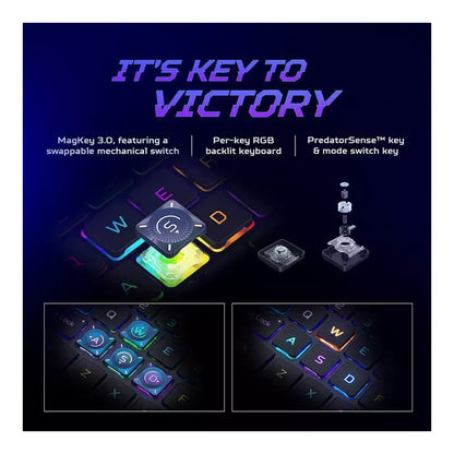 (Pre-Owned, Very Good) Acer Predator Helios 16 Gaming Laptop With Intel Core i9 14900HX - (32 GB/1 TB SSD/Windows 11 Home/12 GB NVIDIA GeForce RTX 4080) (PH16-72) (Black) (6 Months Warranty)
