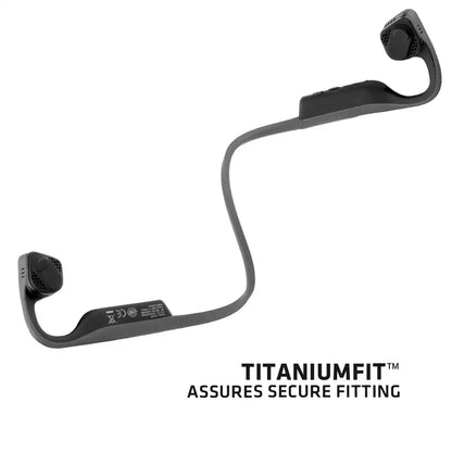 (Pre-Owned, Very Good) AfterShokz Trekz Titanium Wireless Bluetooth Open Ear Headphone with Mic (Green and Black/ Pink and Black) (60 Days Warranty)