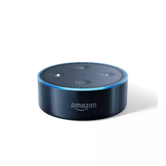 (Pre-Owned, Very Good) Amazon Alexa Echo Dot 2nd Generation With AUX Output (Black) (60 Days Warranty)