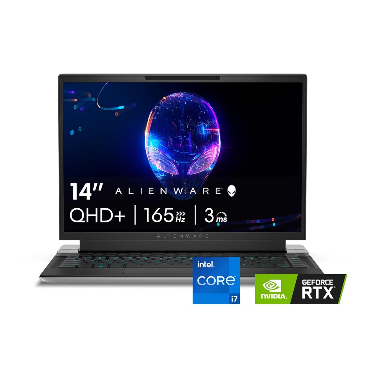 (Pre-Owned, Very Good) Dell Alienware X14 R2 Gaming Laptop With 8GB RTX 4060 Graphics, Intel Core i7 13th Gen, 165Hz QHD+ Display (Thin/Compact Design) (16GB RAM DDR5, 1TB SSD) (Silver) (120 Days Warranty)