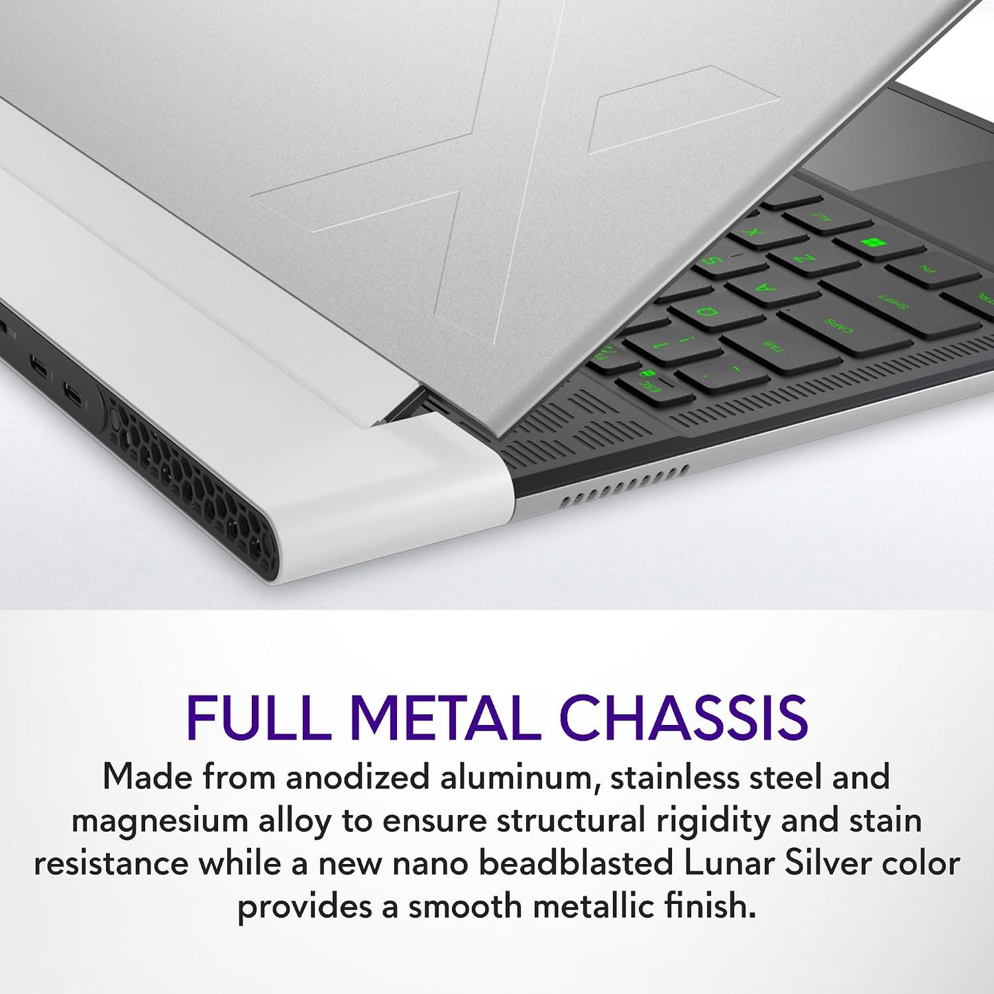 (Pre-Owned, Very Good) Dell Alienware X14 R2 Gaming Laptop With 8GB RTX 4060 Graphics, Intel Core i7 13th Gen, 165Hz QHD+ Display (Thin/Compact Design) (16GB RAM DDR5, 1TB SSD) (Silver) (120 Days Warranty)