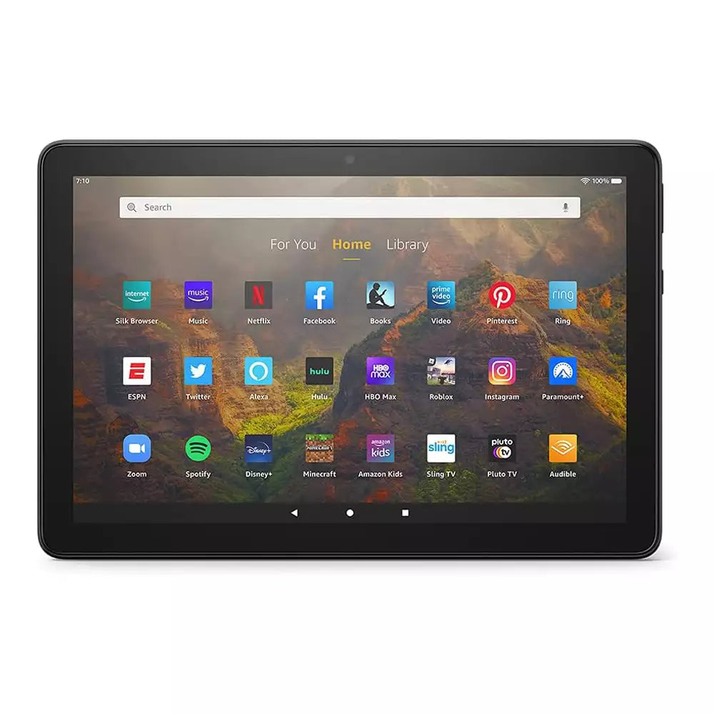 (Pre-Owned, Fair) Amazon Fire HD 10 tablet, 10.1", 1080P (2021) (3GB, 32GB) (Green) (90 Days Warranty)