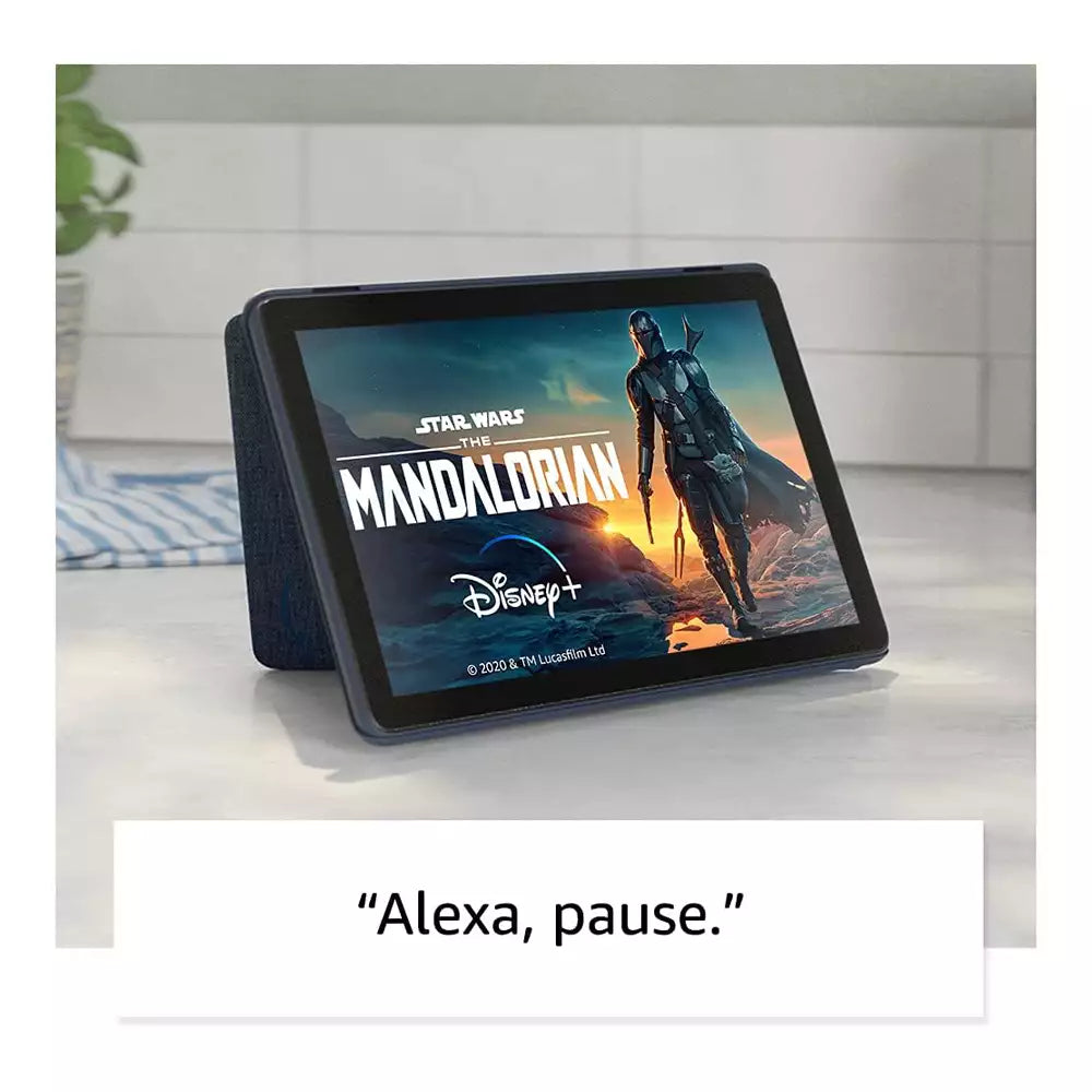 (Pre-Owned, Fair) Amazon Fire HD 10 tablet, 10.1", 1080P (2021) (3GB, 32GB) (Green) (90 Days Warranty)