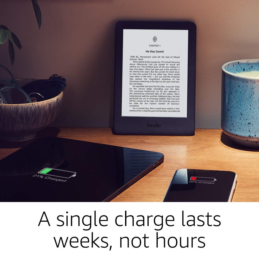 (Pre-Owned) Amazon Kindle 10th Gen (6" Backlit) (8GB) (Black) (90 Days Warranty)