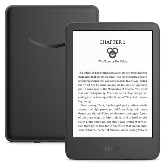 (Pre-Owned) Amazon Kindle 11th Generation (2022) With Backlit 6" 300PPI Display (Black) (90 Days Warranty)