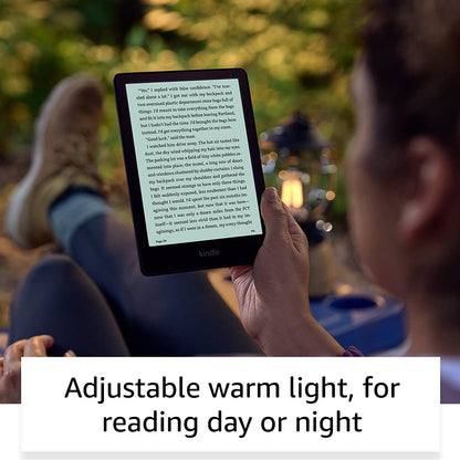 (Pre-Owned, Very Good) Amazon Kindle Paperwhite Signature Edition (11th Gen) With Auto-Adjusting Front Light, Wireless Charging (Up to 10 Weeks Battery) (32GB) (Black) (6 Months Warranty)